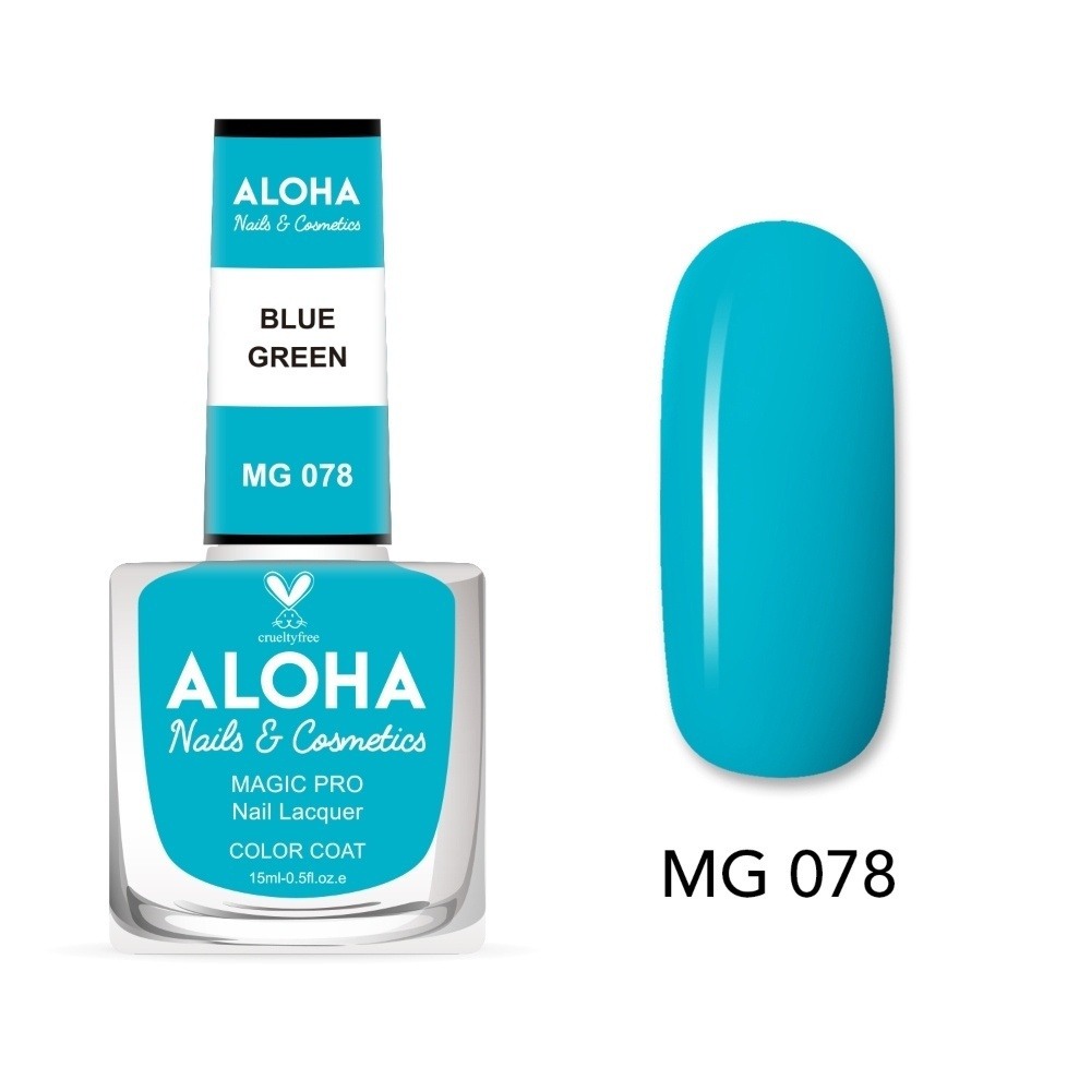 Aloha Βερνίκι Νυχιών 10 ημερών με Gel Effect Χωρίς Λάμπα Magic Pro Nail Lacquer 15ml – MG 078 Aloha Βερνίκι Νυχιών 10 ημερών με Gel Effect Χωρίς Λάμπα Magic Pro Nail Lacquer 15ml – MG 078