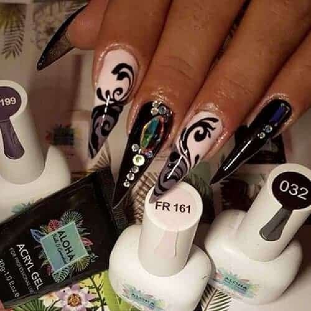 Aloha Ημιμόνιμο Βερνίκι Νυχιών Af071 Black ,15ml Aloha Ημιμόνιμο Βερνίκι Νυχιών Af071 Black ,15ml