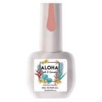 Aloha Θεραπεία Ημιμόνιμου Με Πρωτεΐνες & Χρώμα Nail Repair Gel Dark Nude ,15ml