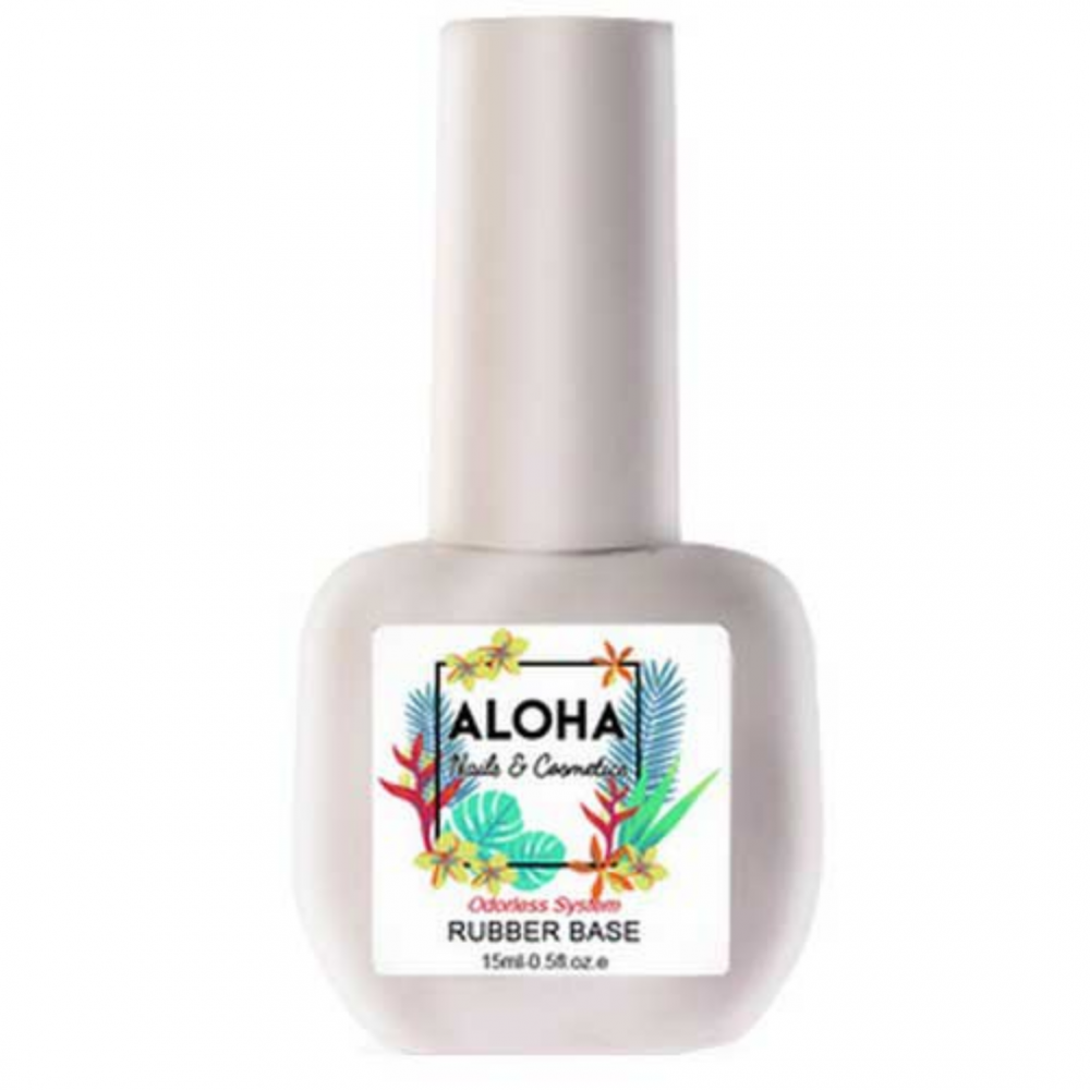 Aloha Ημιμόνιμο Βερνίκι Νυχιών Rubber Base ,15ml Aloha Ημιμόνιμο Βερνίκι Νυχιών Rubber Base ,15ml