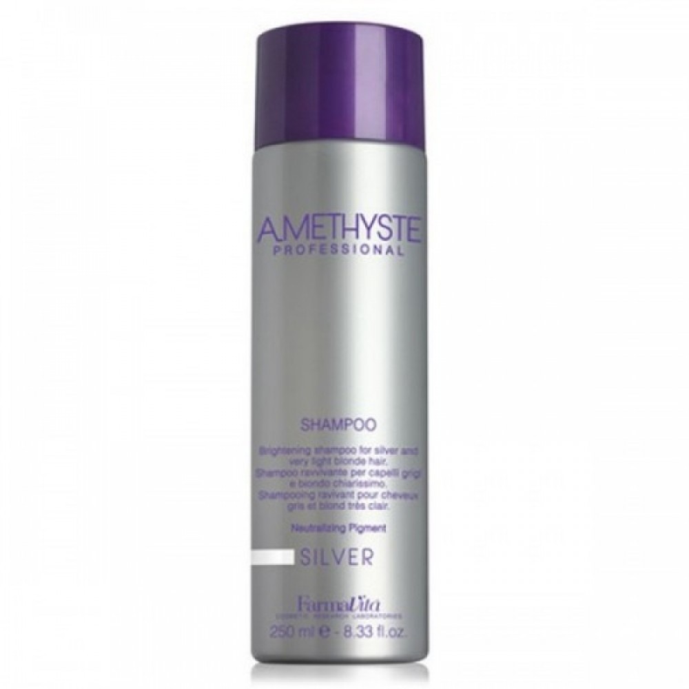 Far Amethyste Silver Shampoo - Σαμπουάν Για Γκρίζα Και Πολύ Ξανθά Μαλλιά 250ml