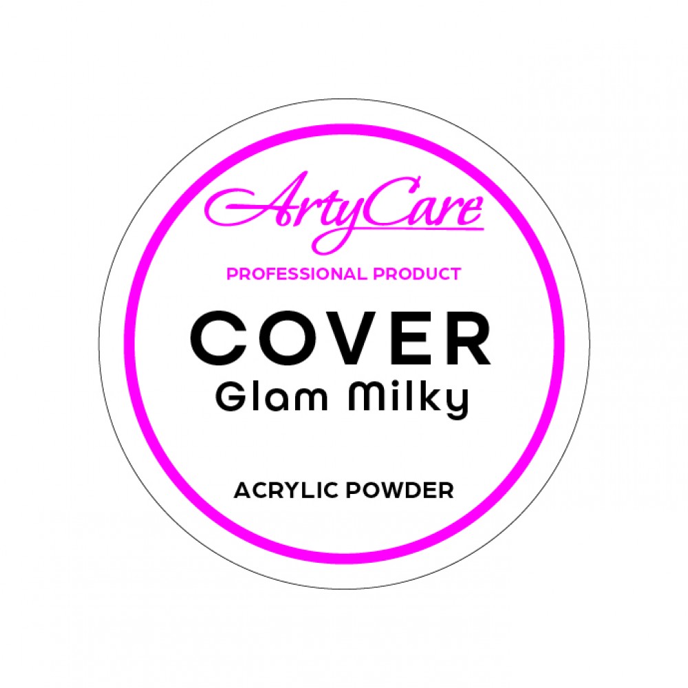 ArtyCare Σκόνη Ακρυλικού Glam Milky, 38Gr