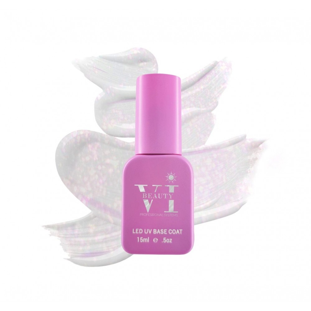 Beauty Vi Rubber Base Shine Shimmer 14 15ml