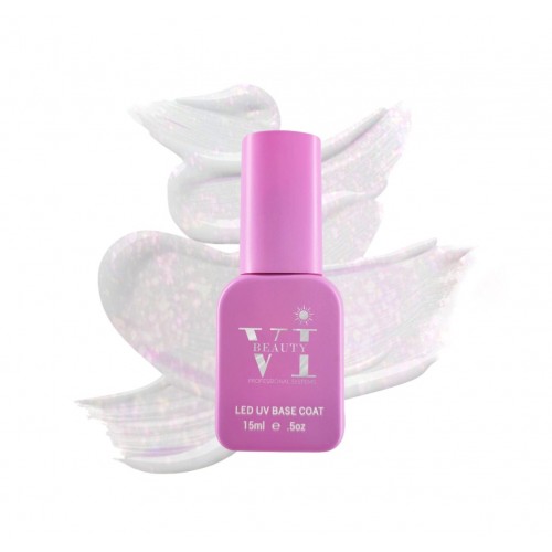 Beauty Vi Rubber Base Shine Shimmer 14 15ml
