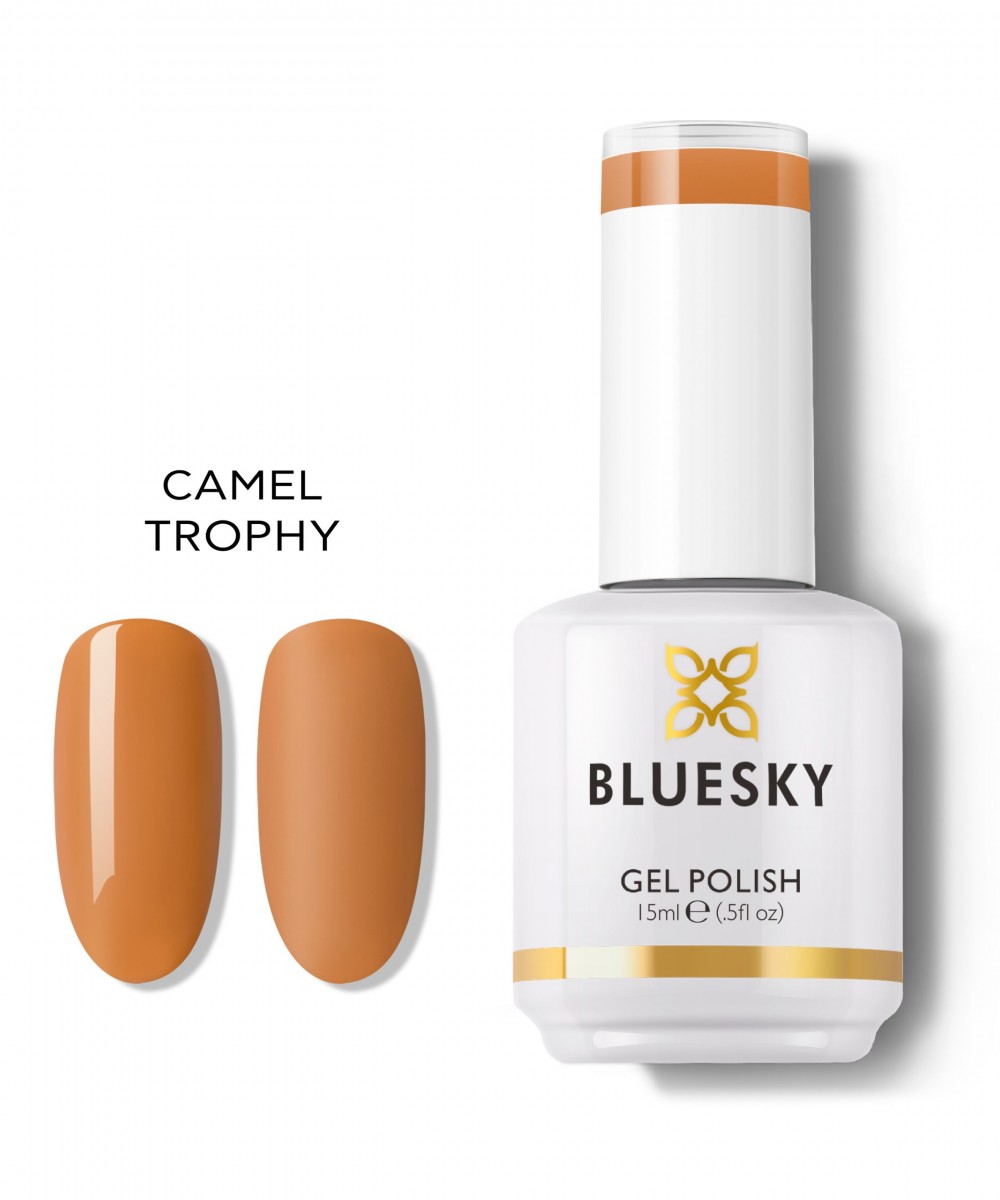 Bluesky Ημιμόνιμο Βερνίκι Νυχιών Countryside Walk Camel Trophy ,15ml *