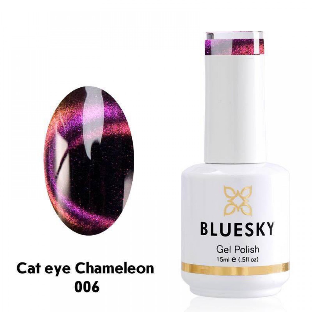 Bluesky Ημιμόνιμο Βερνίκι Νυχιών Chameleon Cat Eye 006 ,15ml *