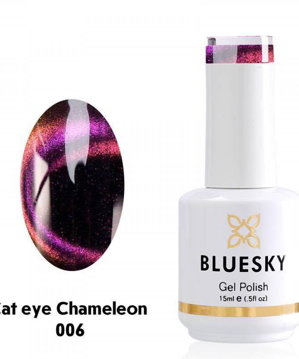 Bluesky Ημιμόνιμο Βερνίκι Νυχιών Chameleon Cat Eye 006 ,15ml *