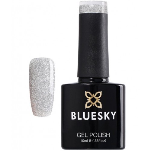 Bluesky Ημιμόνιμο Βερνίκι Νυχιών Luxury Silver ,10ml K * *