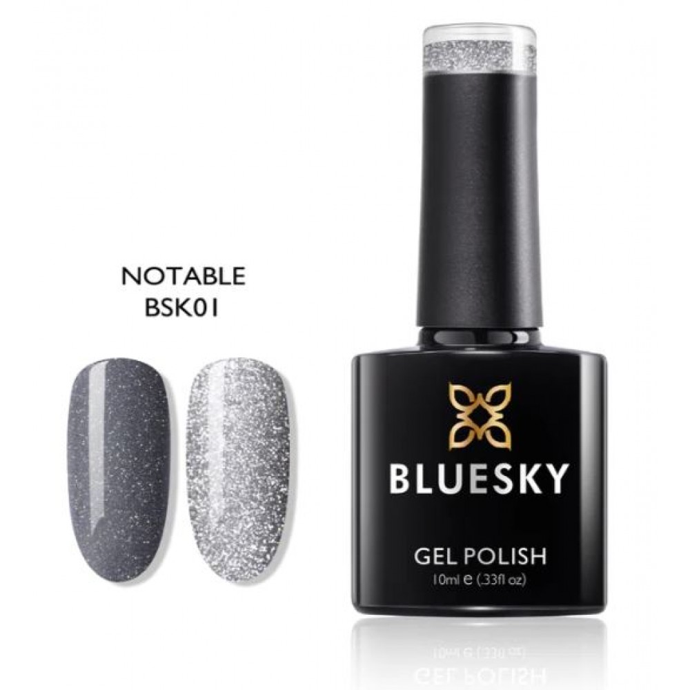 Bluesky Ημιμόνιμο Βερνίκι Νυχιών Notable BSK01,10ml * *
