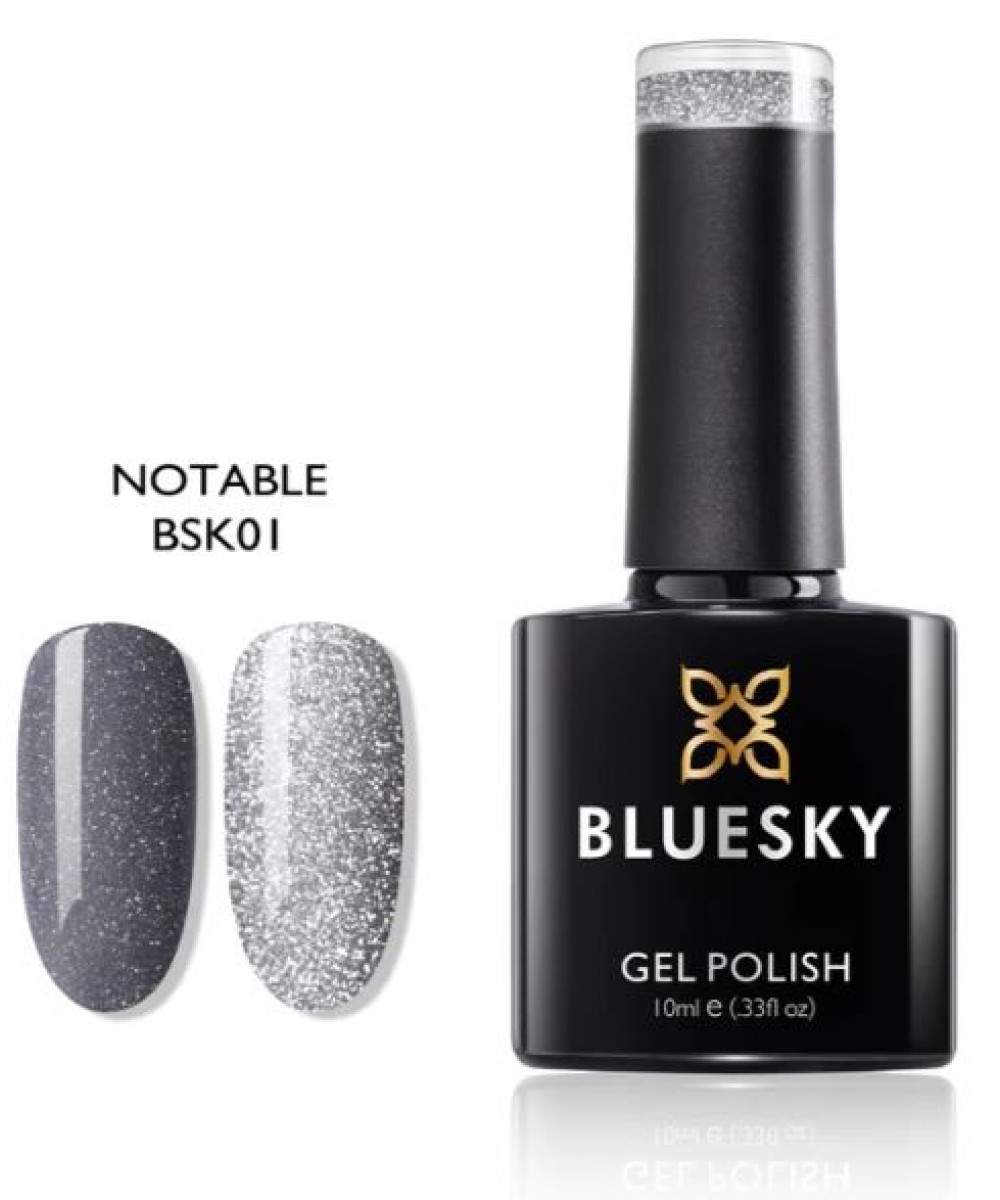 Bluesky Ημιμόνιμο Βερνίκι Νυχιών Notable BSK01,10ml * *