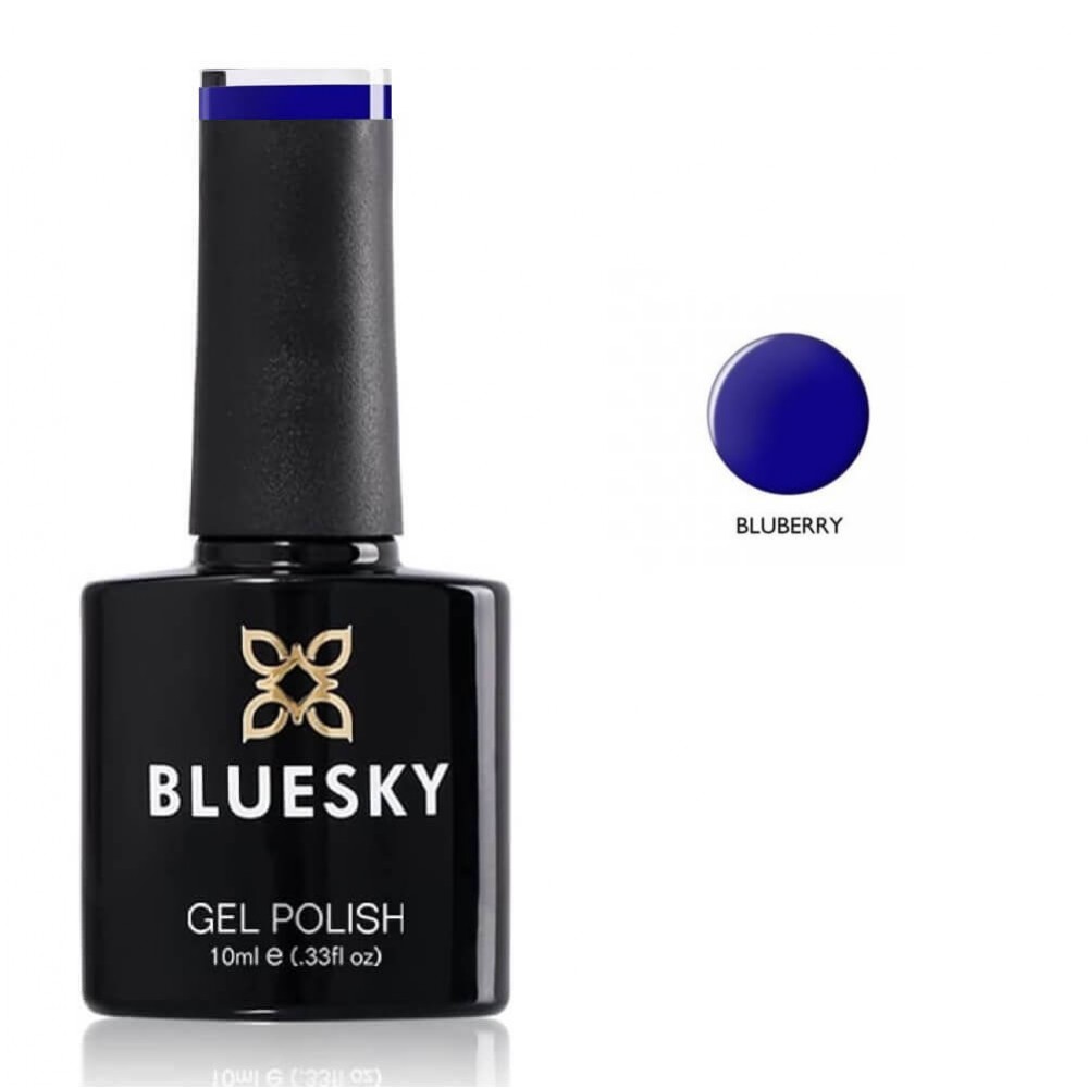 Bluesky Ημιμόνιμο Βερνίκι Νυχιών Blueberry MZA617, 10ml