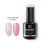 Bluesky Smart Top Coat No Wipe LFW03 Pink Pepper ,15ml Bluesky Smart Top Coat No Wipe LFW03 Pink Pepper ,15ml