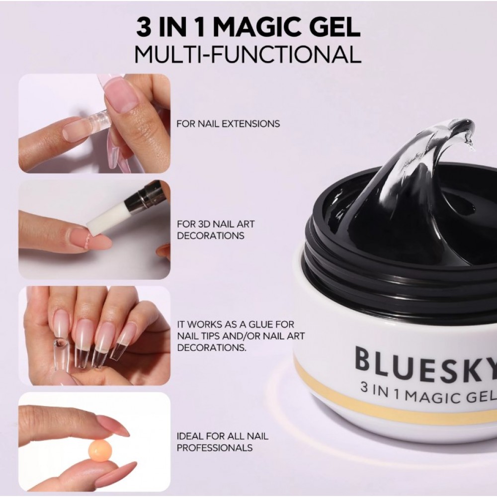 Bluesky Magic Gel 3In1 ,15ml Bluesky Magic Gel 3In1 ,15ml