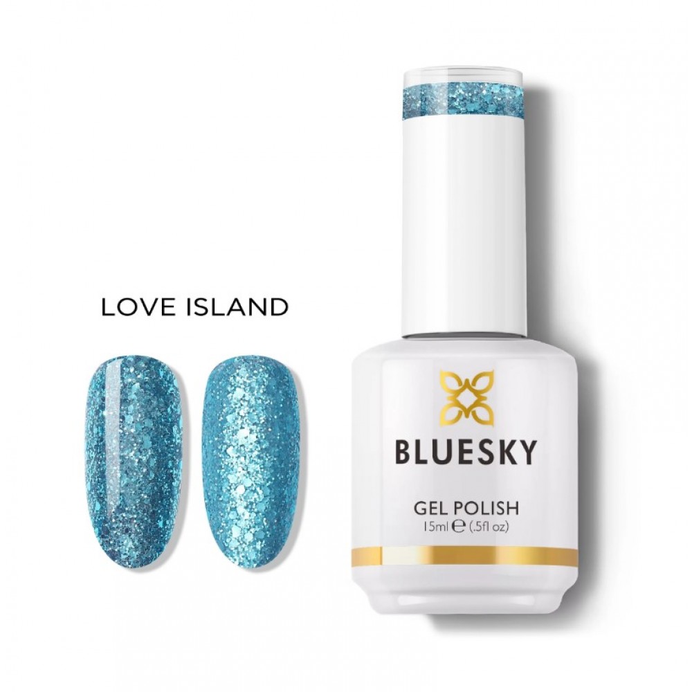 Bluesky Ημιμόνιμο Βερνίκι Νυχιών Luxurious Glam Love Island ,15ml *