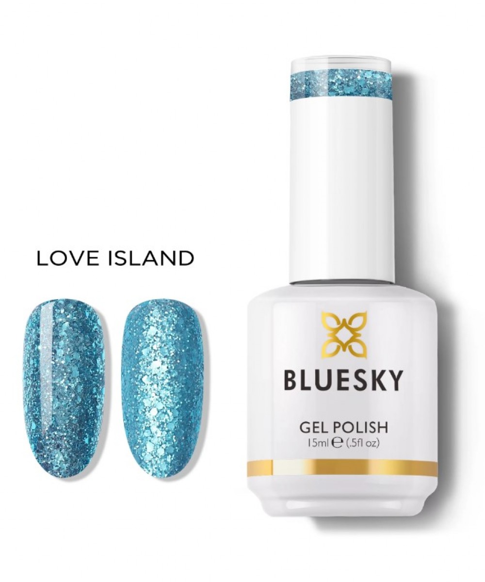 Bluesky Ημιμόνιμο Βερνίκι Νυχιών Luxurious Glam Love Island ,15ml *