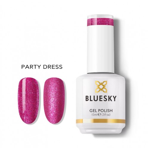 Bluesky Ημιμόνιμο Βερνίκι Νυχιών Luxurious Glam Party Dress,15ml *