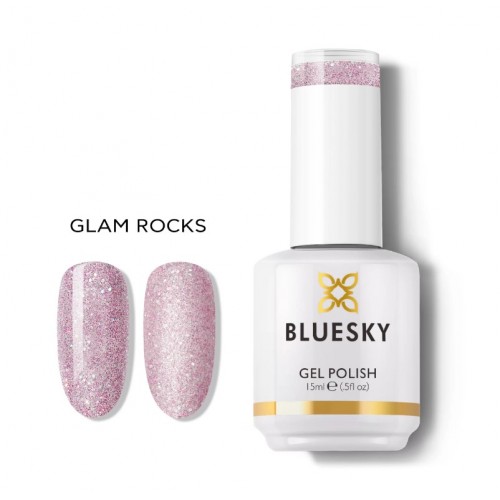 Bluesky Ημιμόνιμο Βερνίκι Νυχιών Luxurious Glam Rocks,15ml