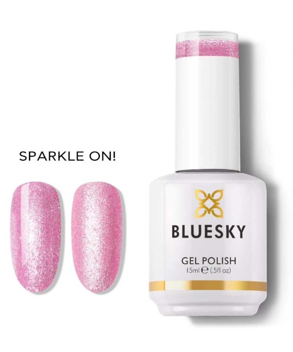 Bluesky Ημιμόνιμο Βερνίκι Νυχιών Luxurious Glam Sparkle On,15ml *