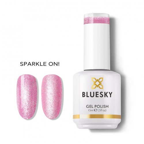 Bluesky Ημιμόνιμο Βερνίκι Νυχιών Luxurious Glam Sparkle On,15ml *