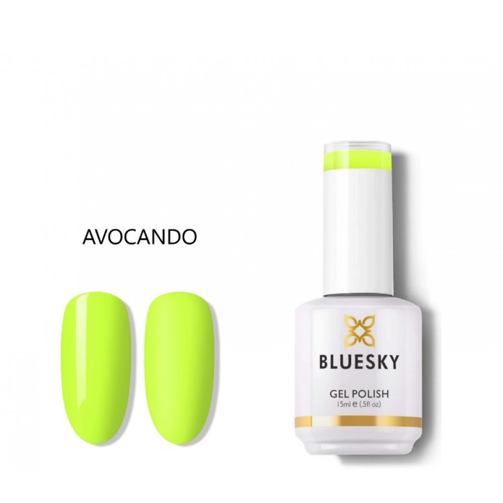 Bluesky Ημιμόνιμο Βερνίκι Νυχιών Avocado,15ml