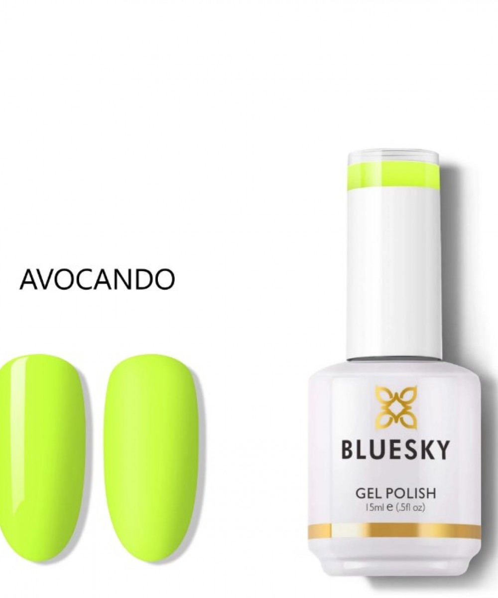 Bluesky Ημιμόνιμο Βερνίκι Νυχιών Avocado,15ml