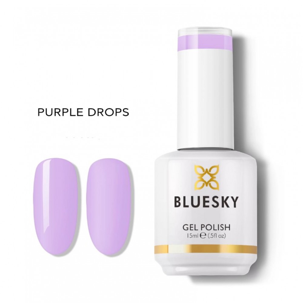 Bluesky Ημιμόνιμο Βερνίκι Νυχιών Hawaiian Lei Purple Drops,15ml Bluesky Ημιμόνιμο Βερνίκι Νυχιών Hawaiian Lei Purple Drops,15ml