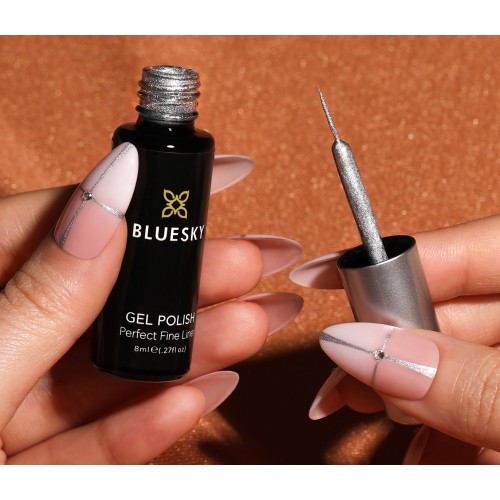Bluesky Perfect Fine Liner Mirror Silver 8ml
