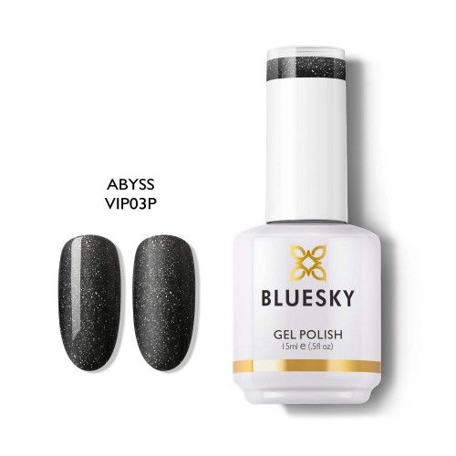 Bluesky Ημιμόνιμο Βερνίκι Νυχιών Abyss VIP03P, 15ml * *