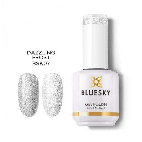 Bluesky Ημιμόνιμο Βερνίκι Νυχιών Dazzling Frost BSK07 , 15ml *