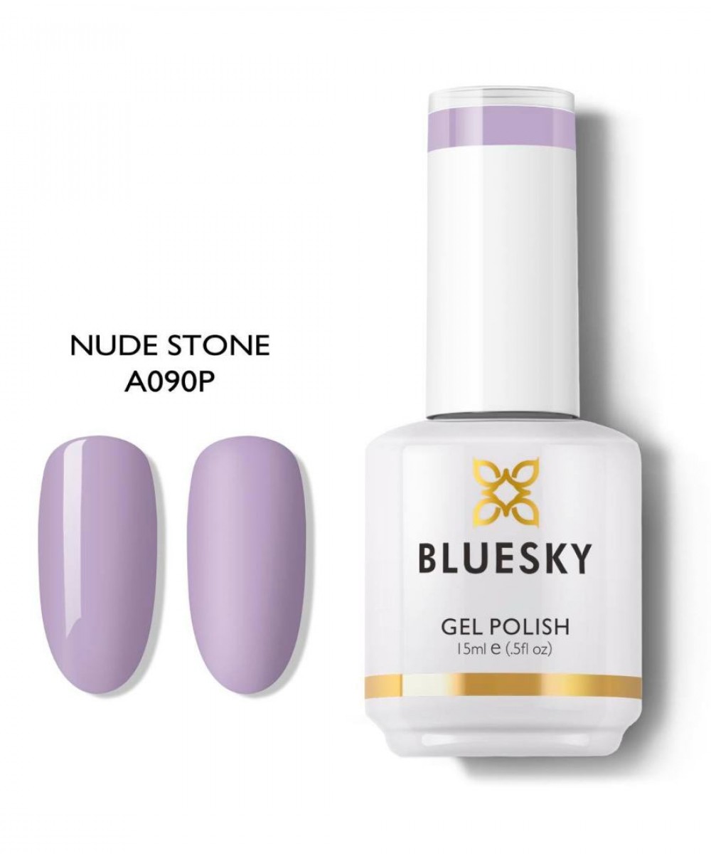 Bluesky Ημιμόνιμο Βερνίκι Νυχιών Winter Tale A090P Nude Stone ,15ml