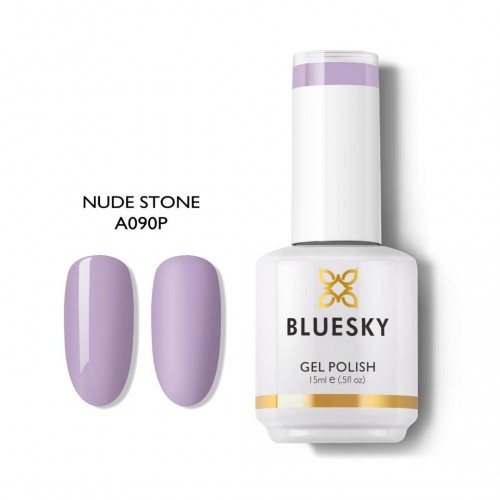 Bluesky Ημιμόνιμο Βερνίκι Νυχιών Winter Tale A090P Nude Stone ,15ml