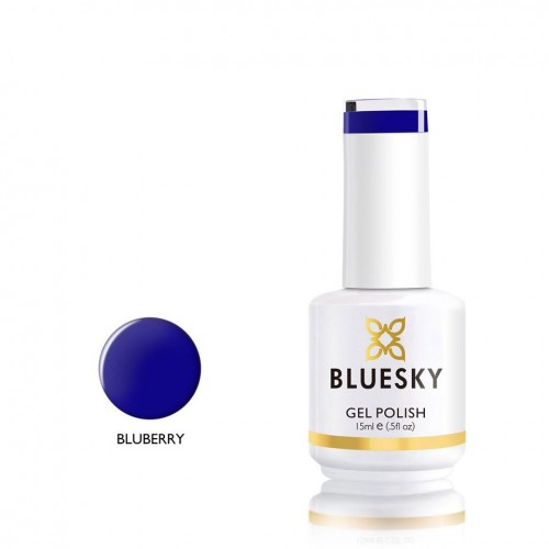 Bluesky Ημιμόνιμο Βερνίκι Νυχιών Mza617 Blueberry ,15ml
