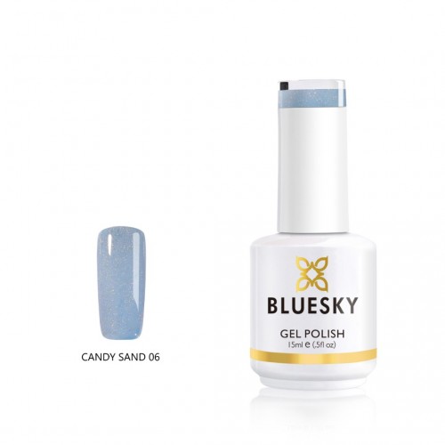 Bluesky Ημιμόνιμο Βερνίκι Νυχιών Candy Bar Candy Sand 06 ,15ml
