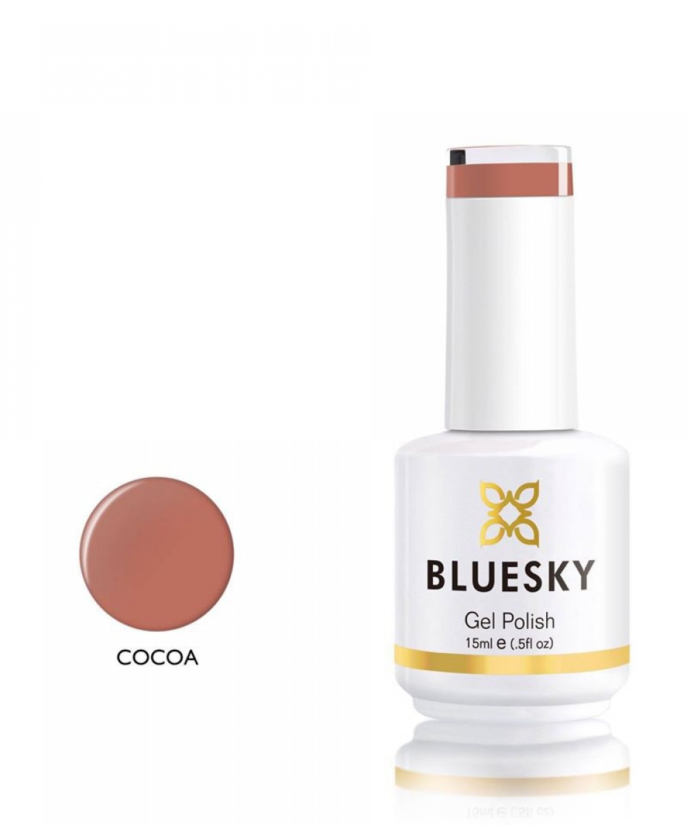 Bluesky Ημιμόνιμο Βερνίκι Νυχιών Countryside Walk Cocoa ,15ml *