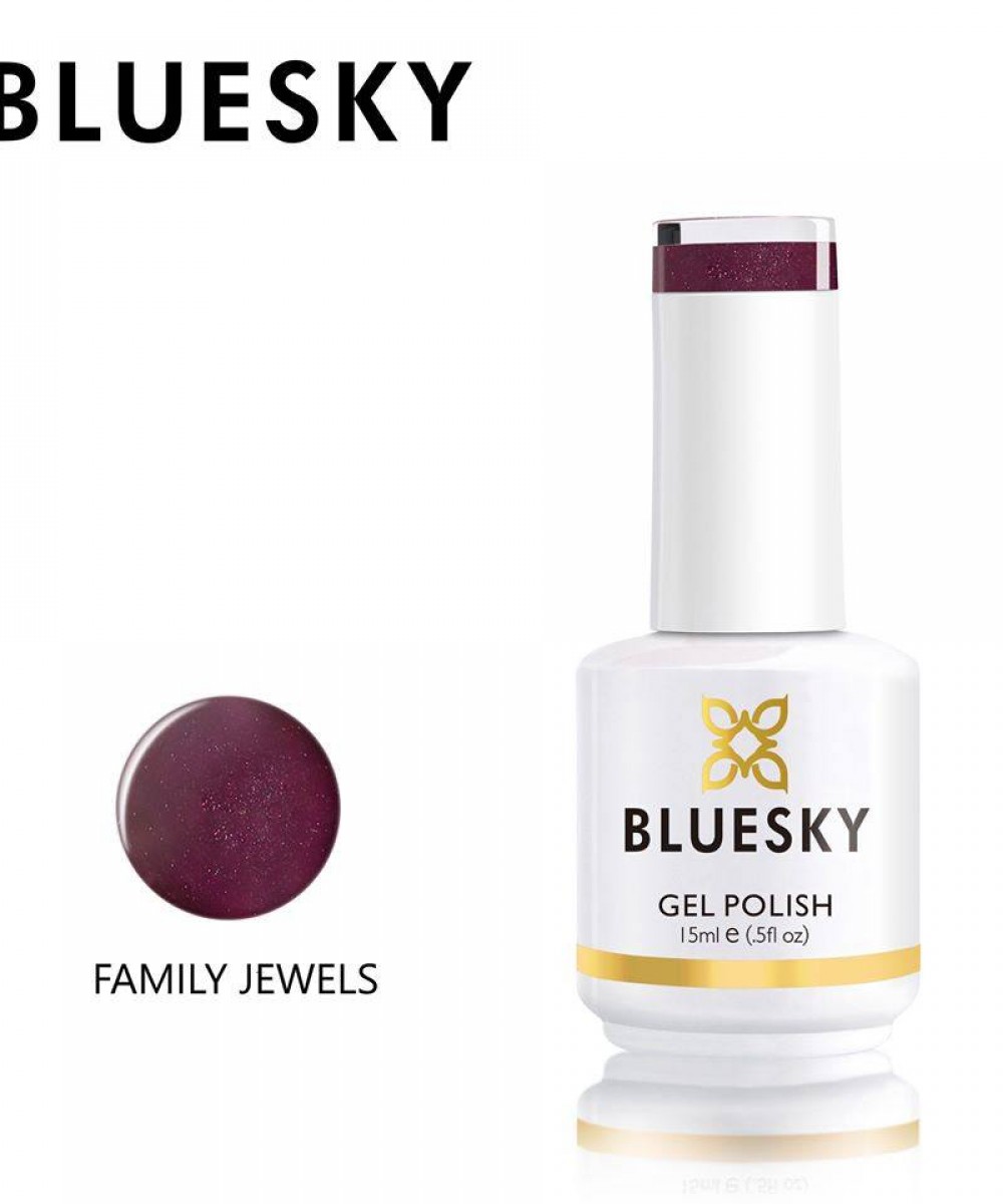 Bluesky Ημιμόνιμο Βερνίκι Νυχιών Secret Cellar Family Jewels ,15ml * *