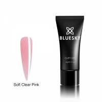 Bluesky Gum Gel Soft Clear Pink 60Gr