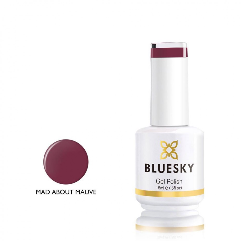 Bluesky Ημιμόνιμο Βερνίκι Autumn Spirit Mad About Mauve ,15ml
