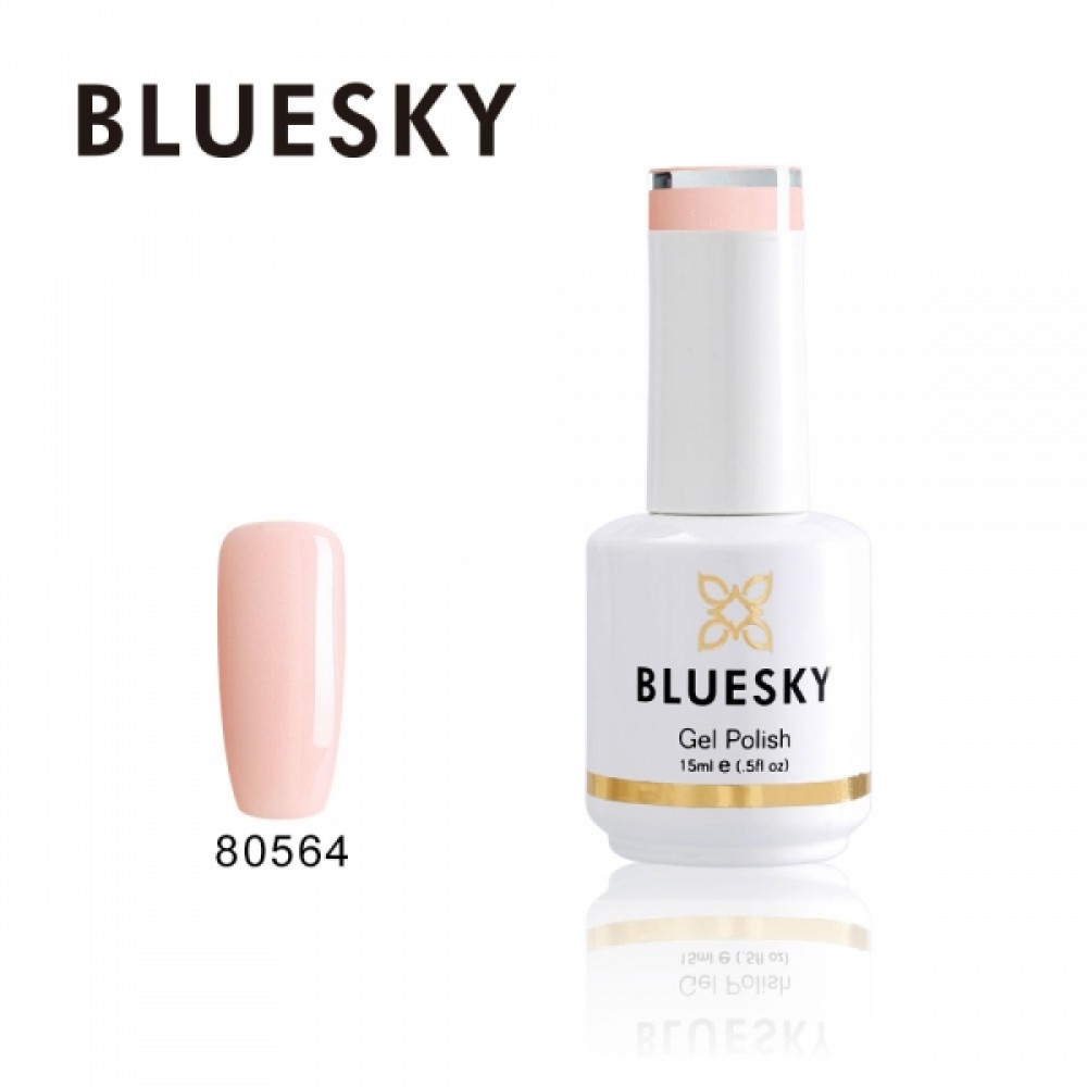 Bluesky Ημιμόνιμο Βερνίκι Νυχιών Natural 80564 ,15ml