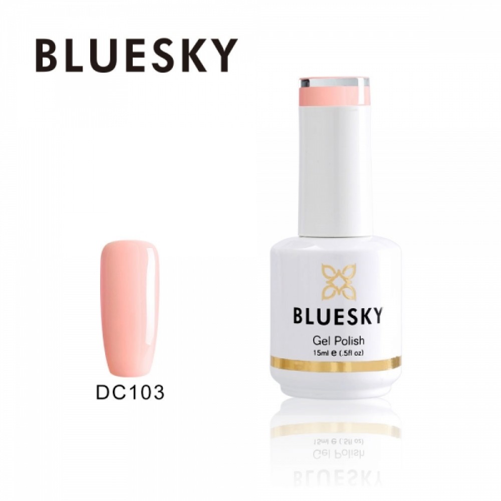 Bluesky Ημιμόνιμο Βερνίκι Νυχιών Natural Nude Pink Dc103 ,15ml