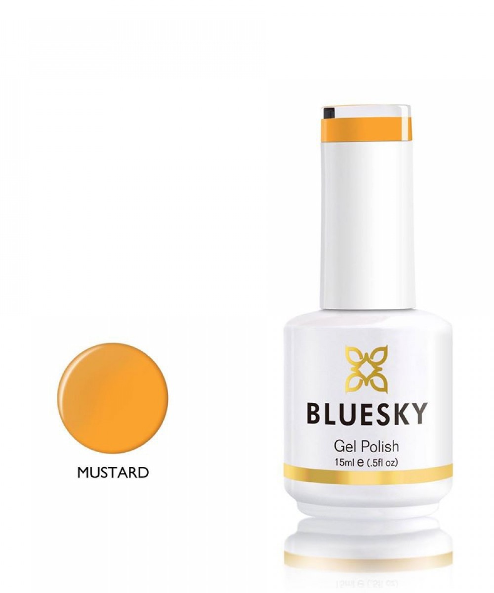 Bluesky Ημιμόνιμο Βερνίκι Νυχιών Countryside Walk Mustard ,15ml *