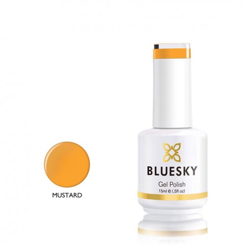 Bluesky Ημιμόνιμο Βερνίκι Νυχιών Countryside Walk Mustard ,15ml