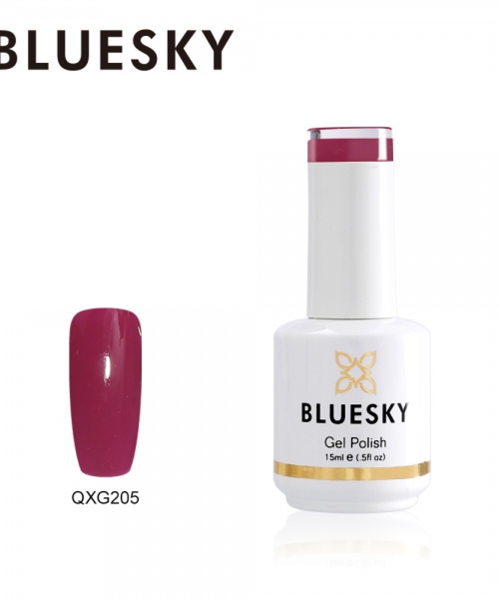 Bluesky Ημιμόνιμο Βερνίκι Νυχιών Dried Cranberry Qxg205 ,15ml