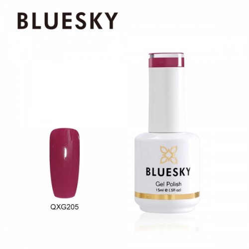 Bluesky Ημιμόνιμο Βερνίκι Νυχιών Dried Cranberry Qxg205 ,15ml