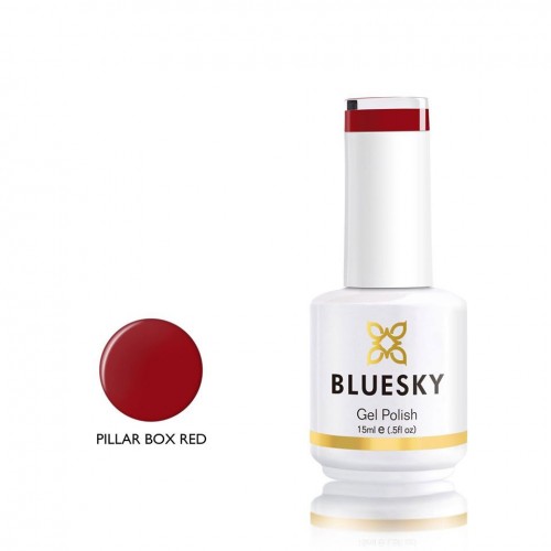 Bluesky Ημιμόνιμο Βερνίκι Autumn Spirit Pillar Box Red ,15ml