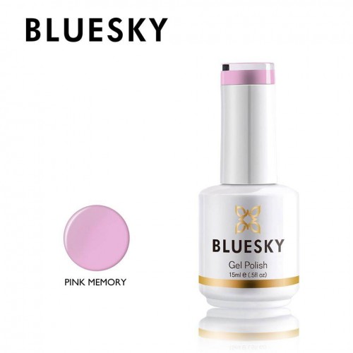 Bluesky Ημιμόνιμο Βερνίκι Νυχιών Summer Party Pink Memory ,15ml
