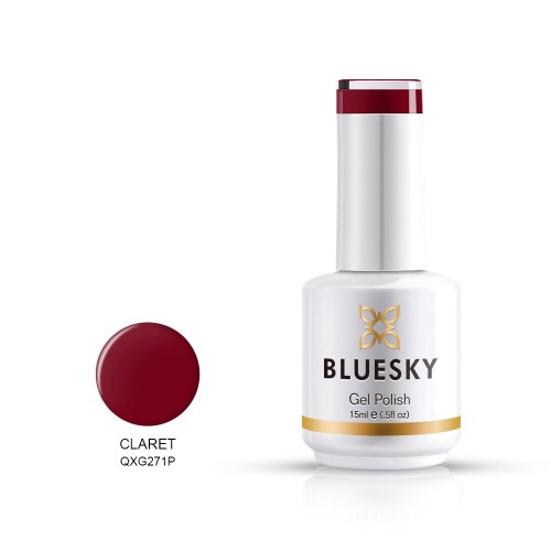 Bluesky Ημιμόνιμο Βερνίκι Νυχιών Claret Qxg271 ,15ml
