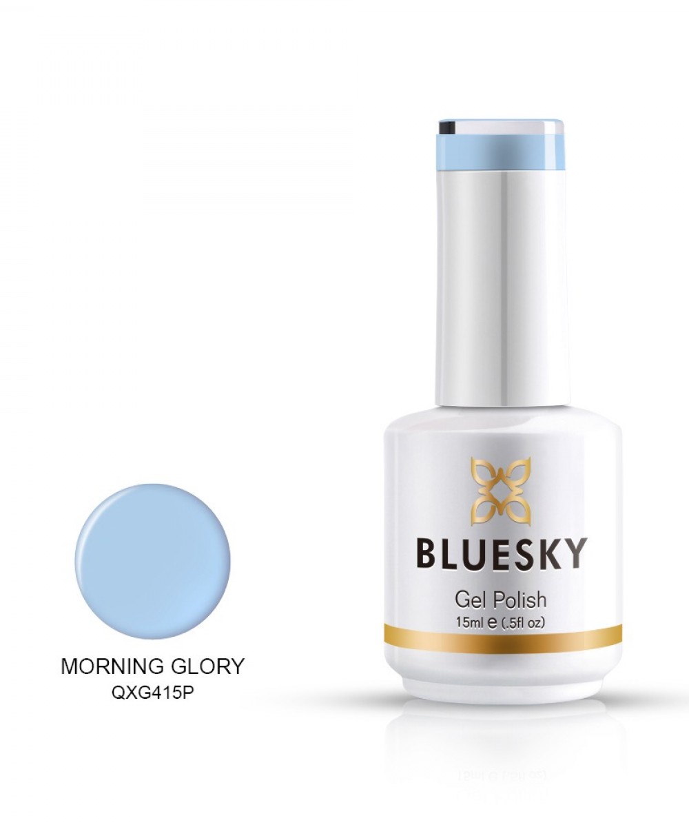 Bluesky Ημιμόνιμο Βερνίκι Νυχιών Aquamarine Qxg415 Morning Glory ,15ml *