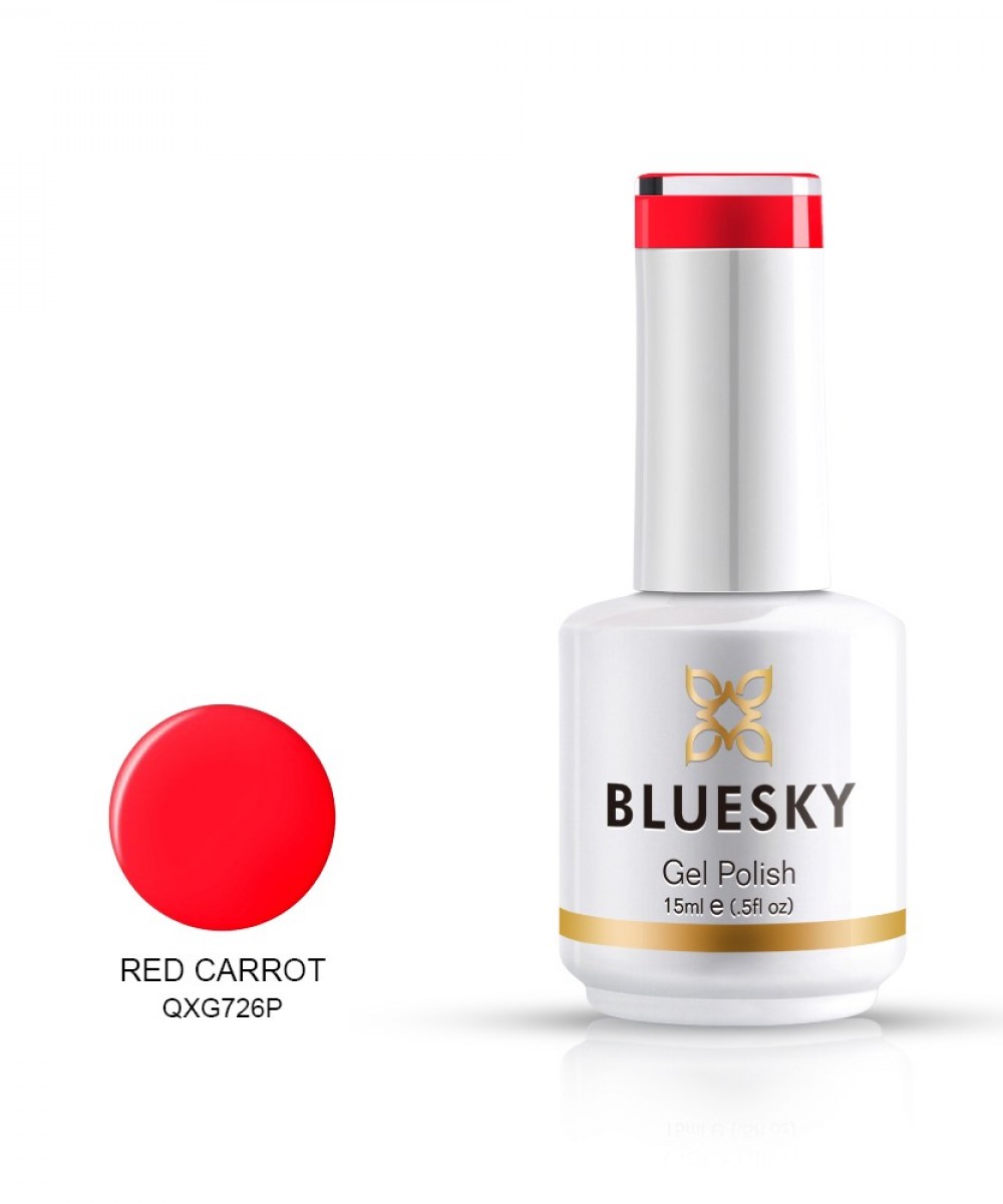 Bluesky Ημιμόνιμο Βερνίκι Νυχιών Red Carrot Qxg726 ,15ml
