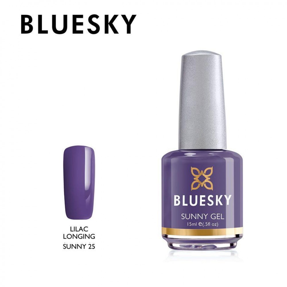 Bluesky Βερνίκι Νυχιών Απλό Sunny Gel 25 Lilac Longing ,15ml Bluesky Βερνίκι Νυχιών Απλό Sunny Gel 25 Lilac Longing ,15ml