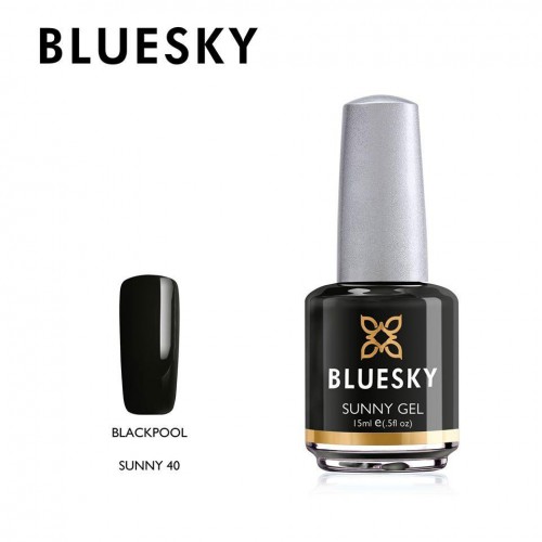 Bluesky Βερνίκι Νυχιών Απλό Sunny Gel 40 Blackpool ,15ml